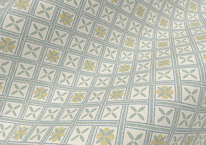 Rae Trellis, Frost - Made to Measure Curtains - Image 4